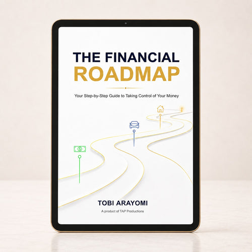 The Financial Roadmap on tablet - step-by-step financial guide